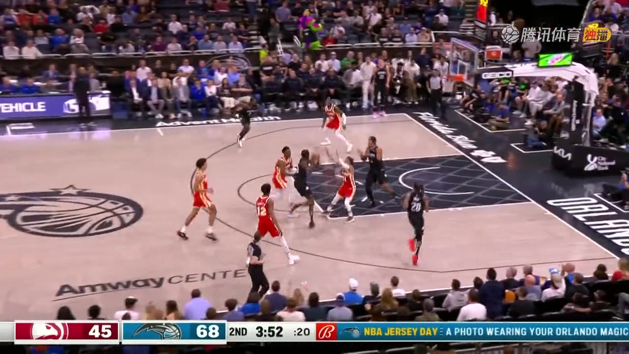 比文班亞馬如何？波爾-波爾持球一條龍反擊轉(zhuǎn)身過人暴扣