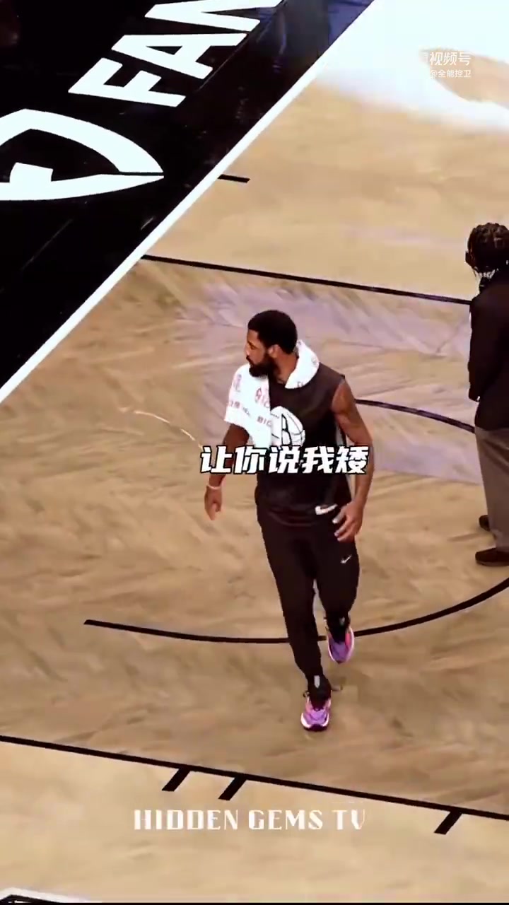 你不對勁！原來歐文一心想著要隔扣杜蘭特，并將其撂倒在地